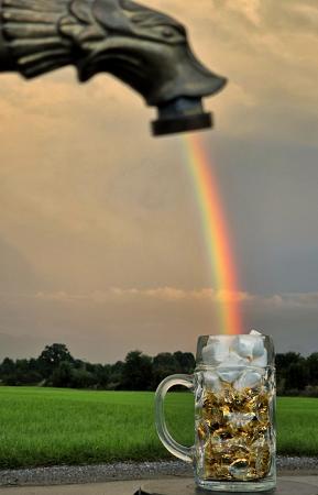 Regenbogenbier - frisch gezapft!